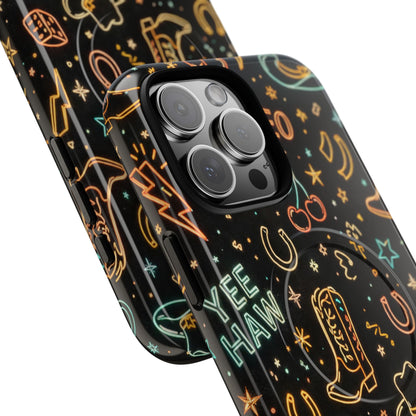 Retro Neon Rodeo Magnetic Case