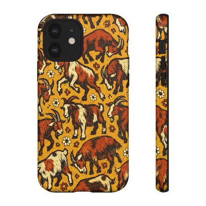 Retro Goats Tough Case