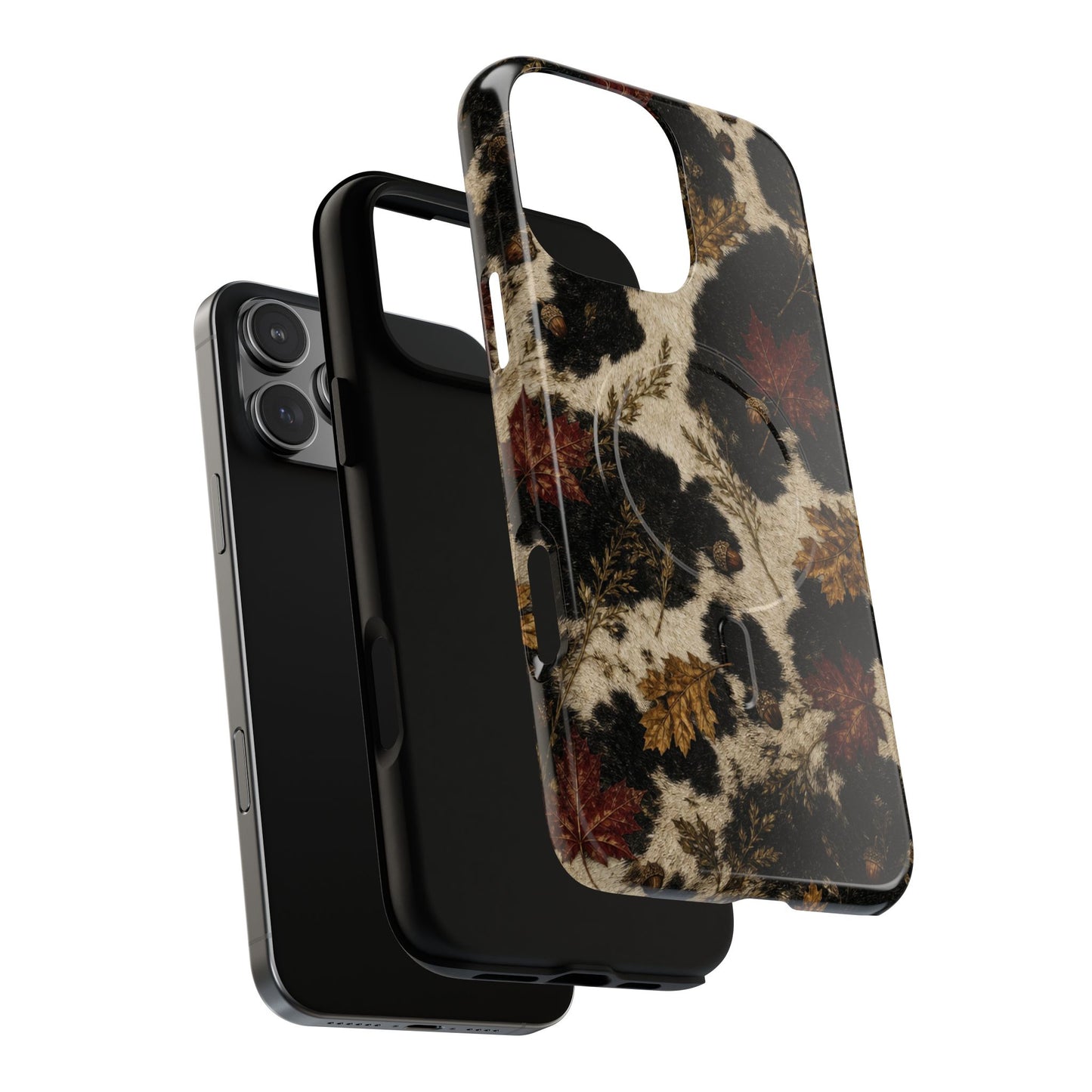 Fall Cowhide Magnetic Case