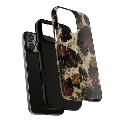 Fall Cowhide Magnetic Case