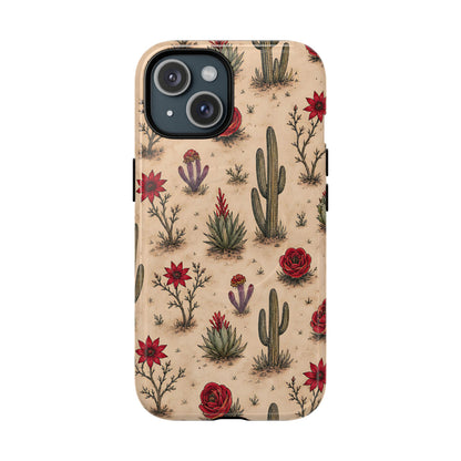 Red Bloom Desert Magnetic Case