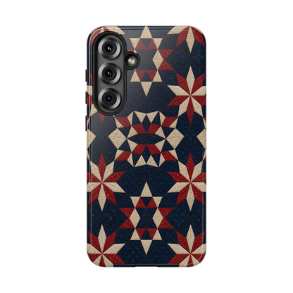 Patriotic Quilt Tough Case