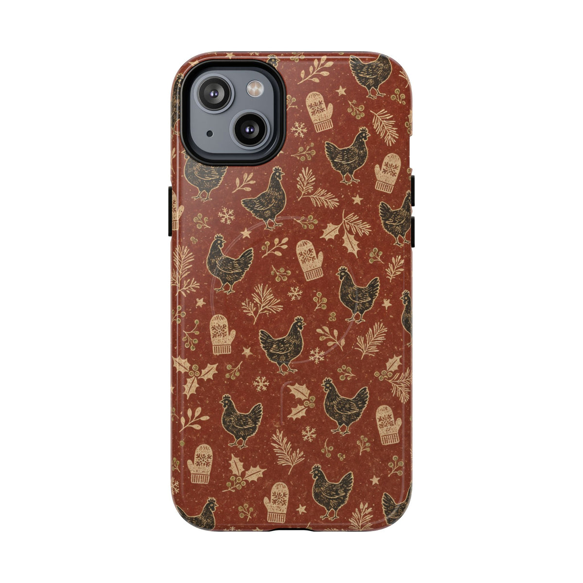 Christmas Hens Magnetic Case