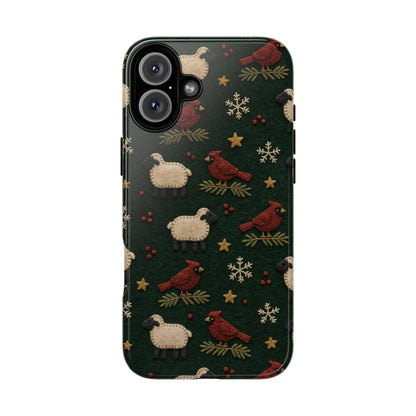 Felt Sheep Cardinals Tough Case
