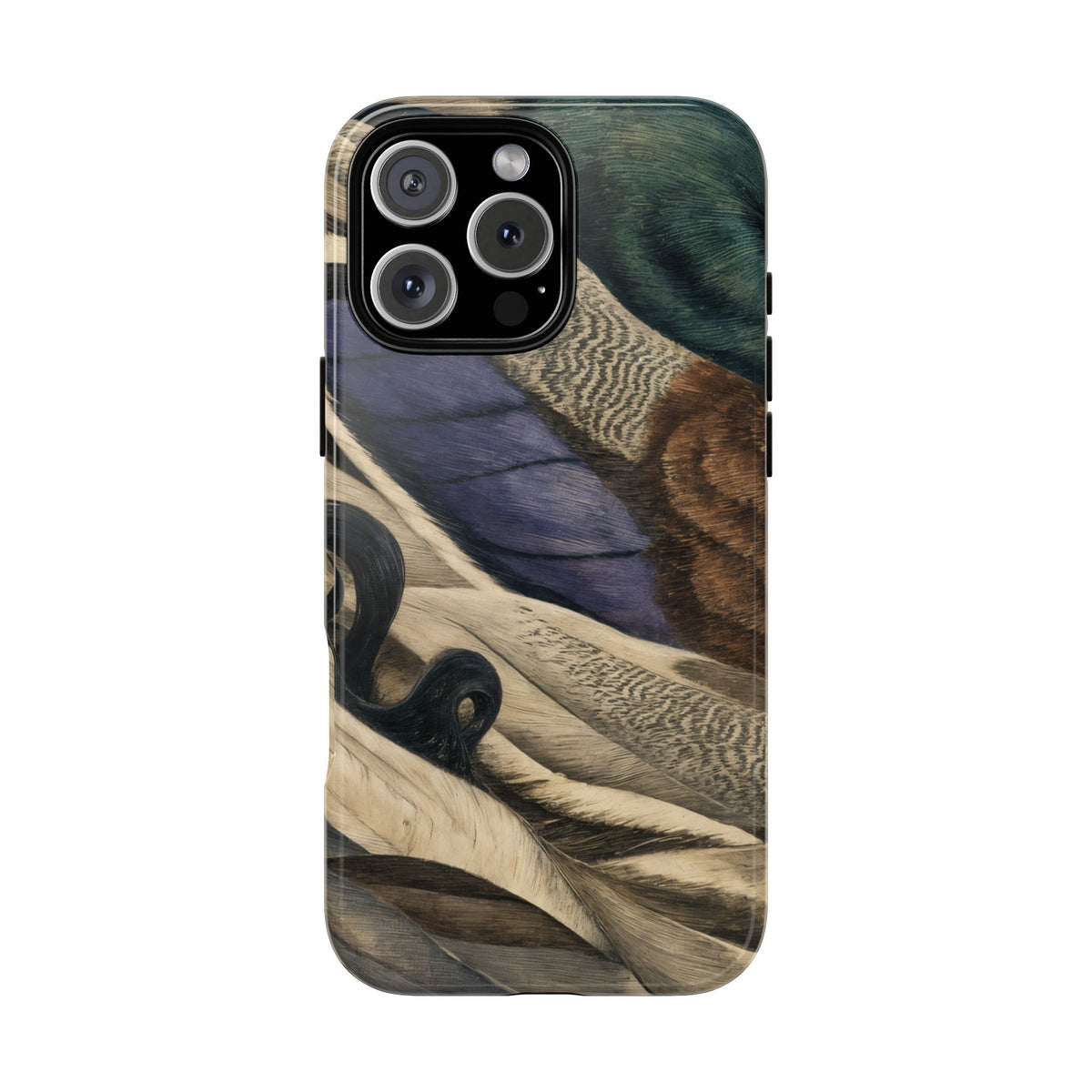 Mallard Feathers Tough Case