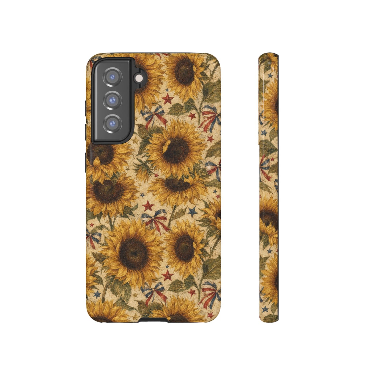 Patriotic Sunflowers Tough Case