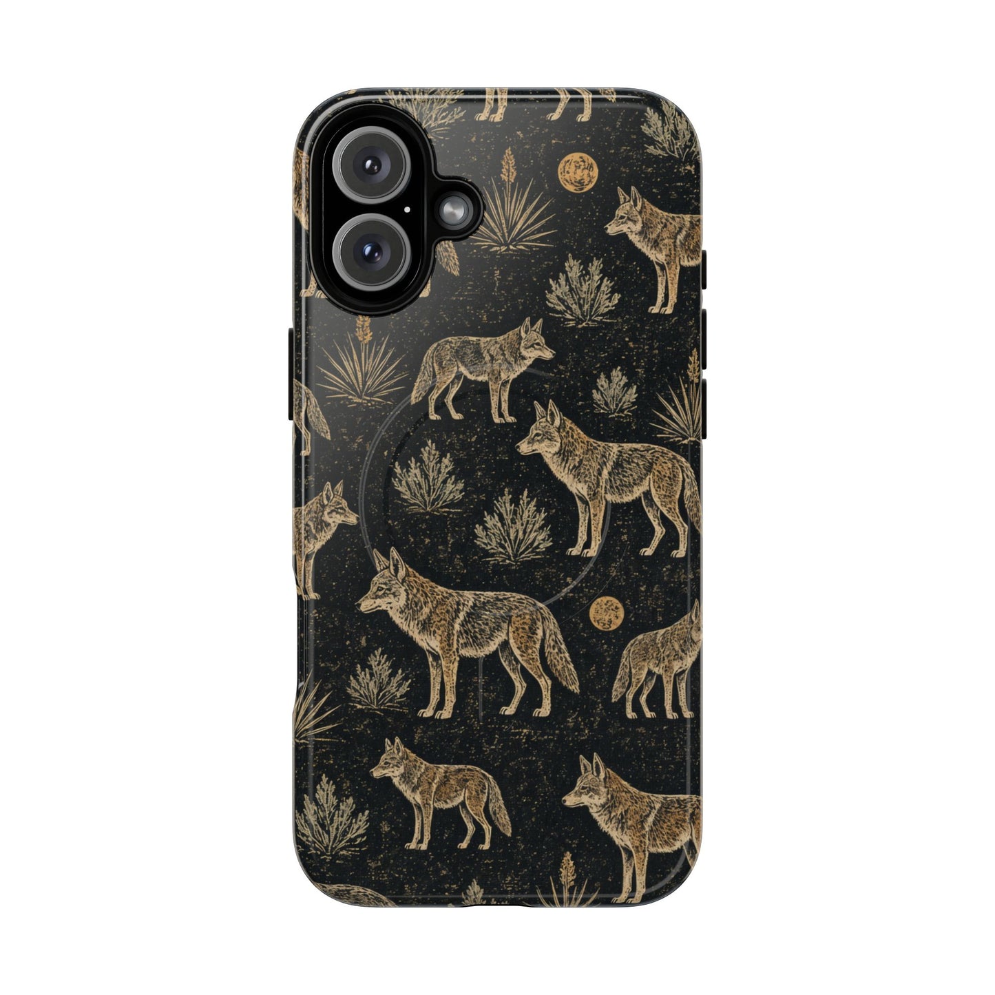 Moonlit Coyote Magnetic Case