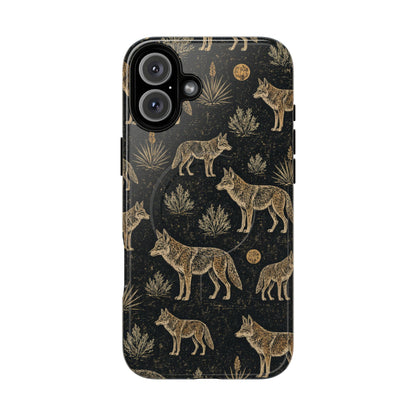 Moonlit Coyote Magnetic Case