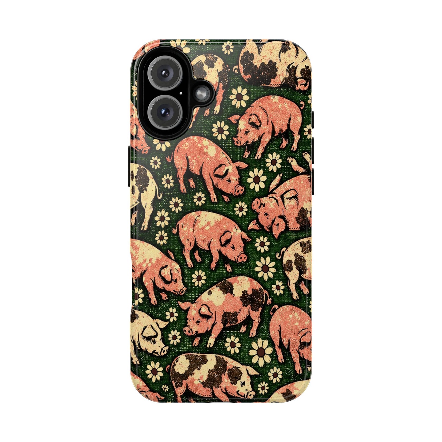 Retro Pigs Tough Case