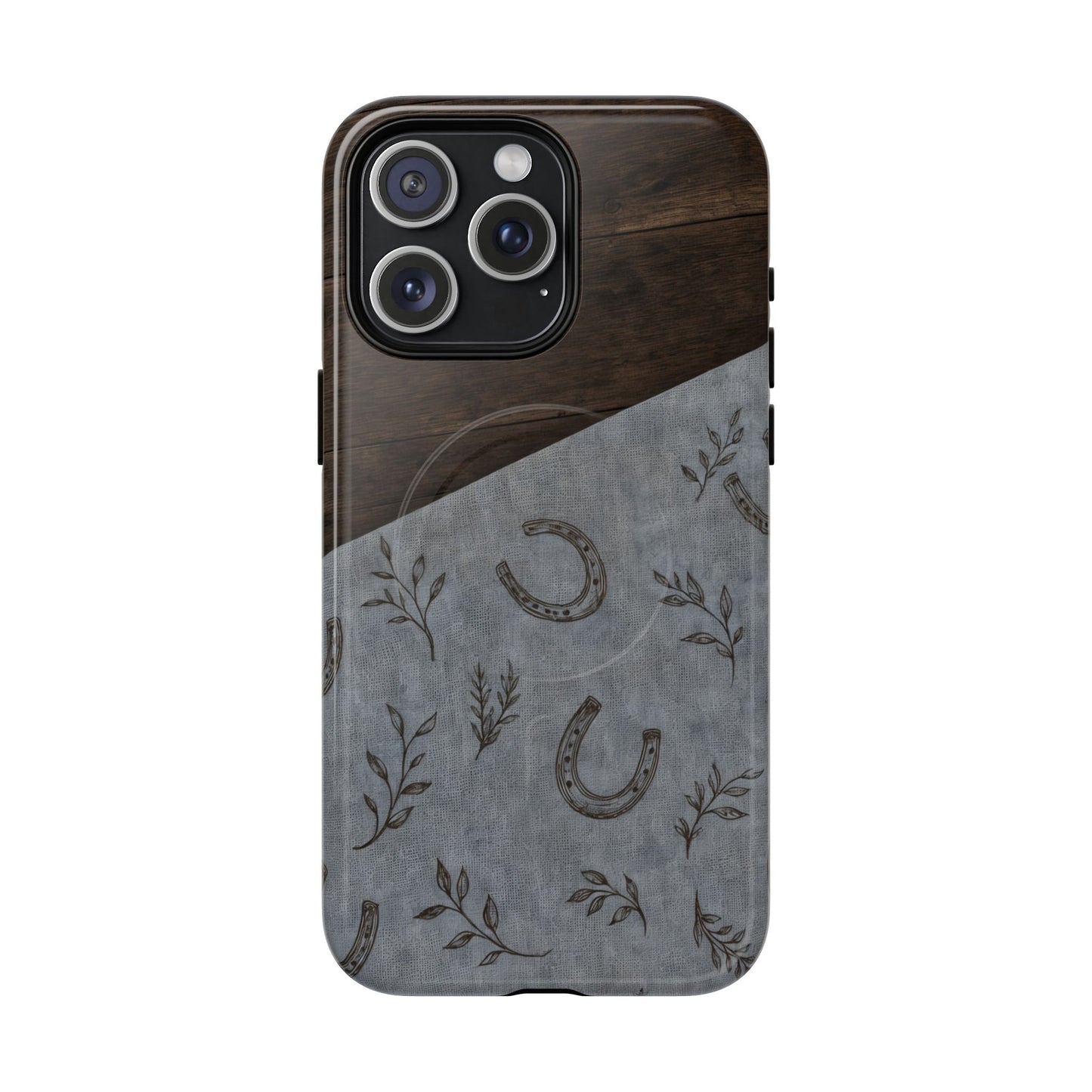 Horseshoe Charm Magnetic Case
