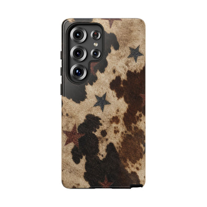 Stars And Cowhide Tough Case