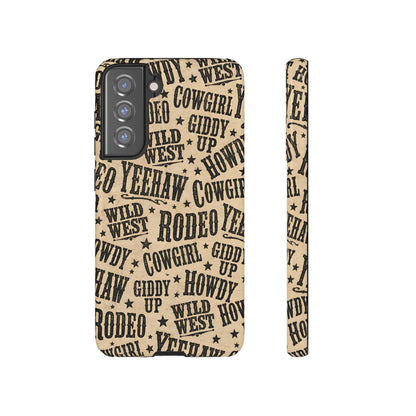 Cowgirl Slang Tough Case