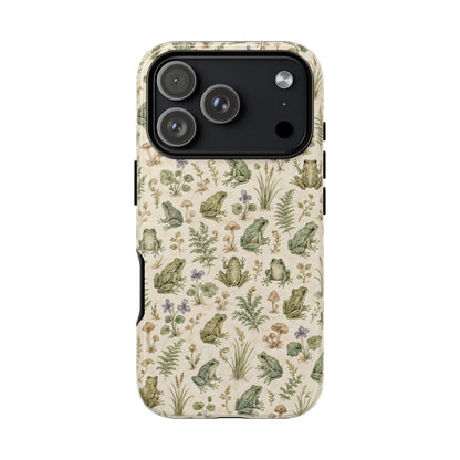 Watercolor Frogs Tough Case