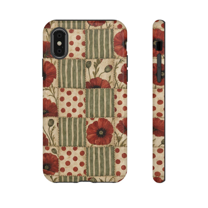 Poppy Patchwork Tough Case