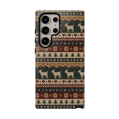 Fair Isle Goats Tough Case
