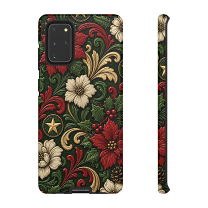 Tooled Christmas Stars Tough Case