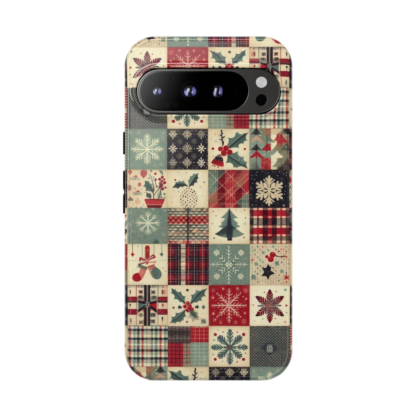 Christmas Quilt Tough Phone Case