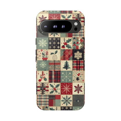 Christmas Quilt Tough Phone Case
