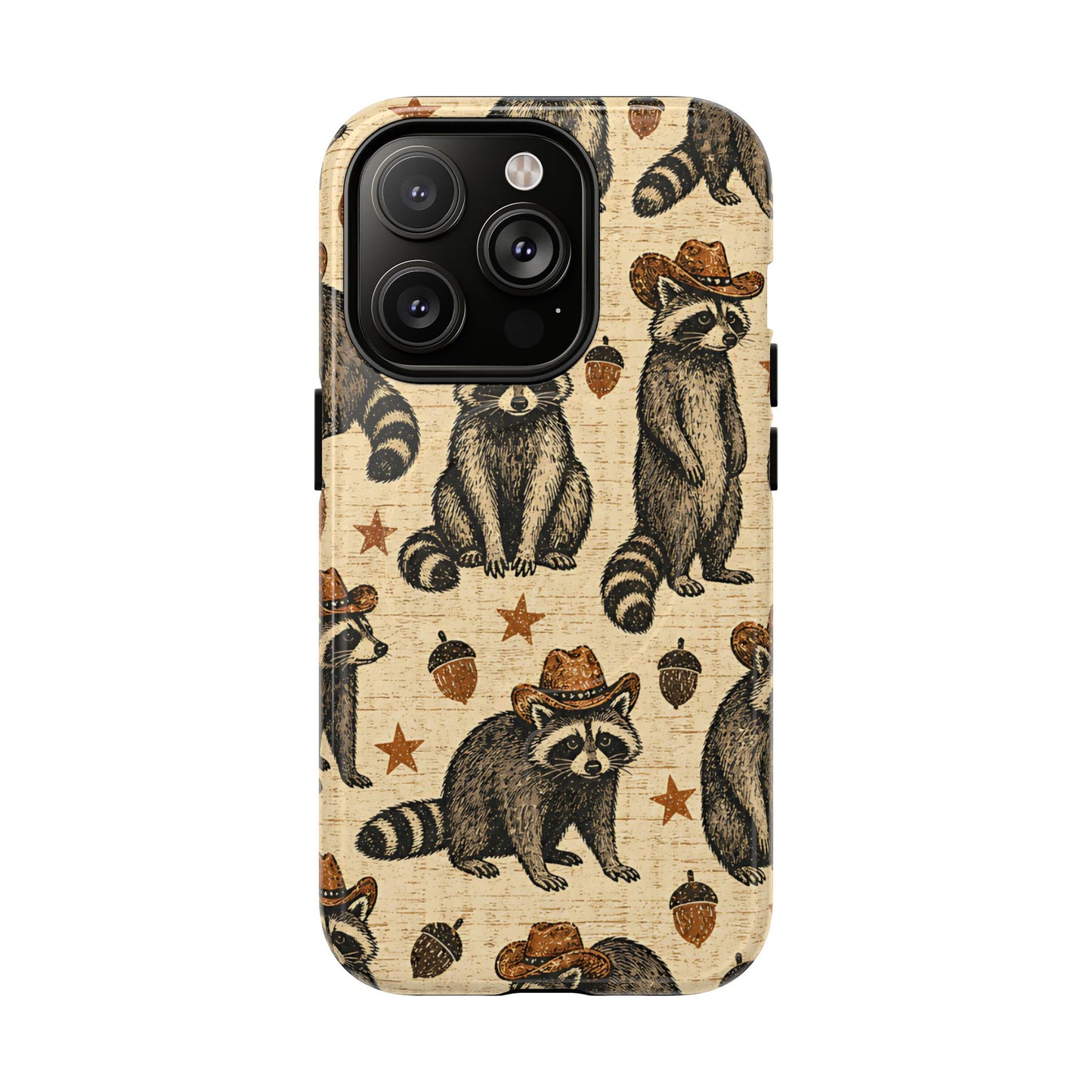 Retro Raccoon Magnetic Case