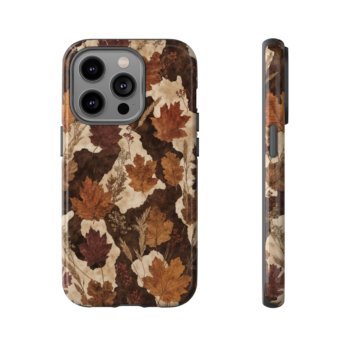 Autumn Cowhide Tough Case