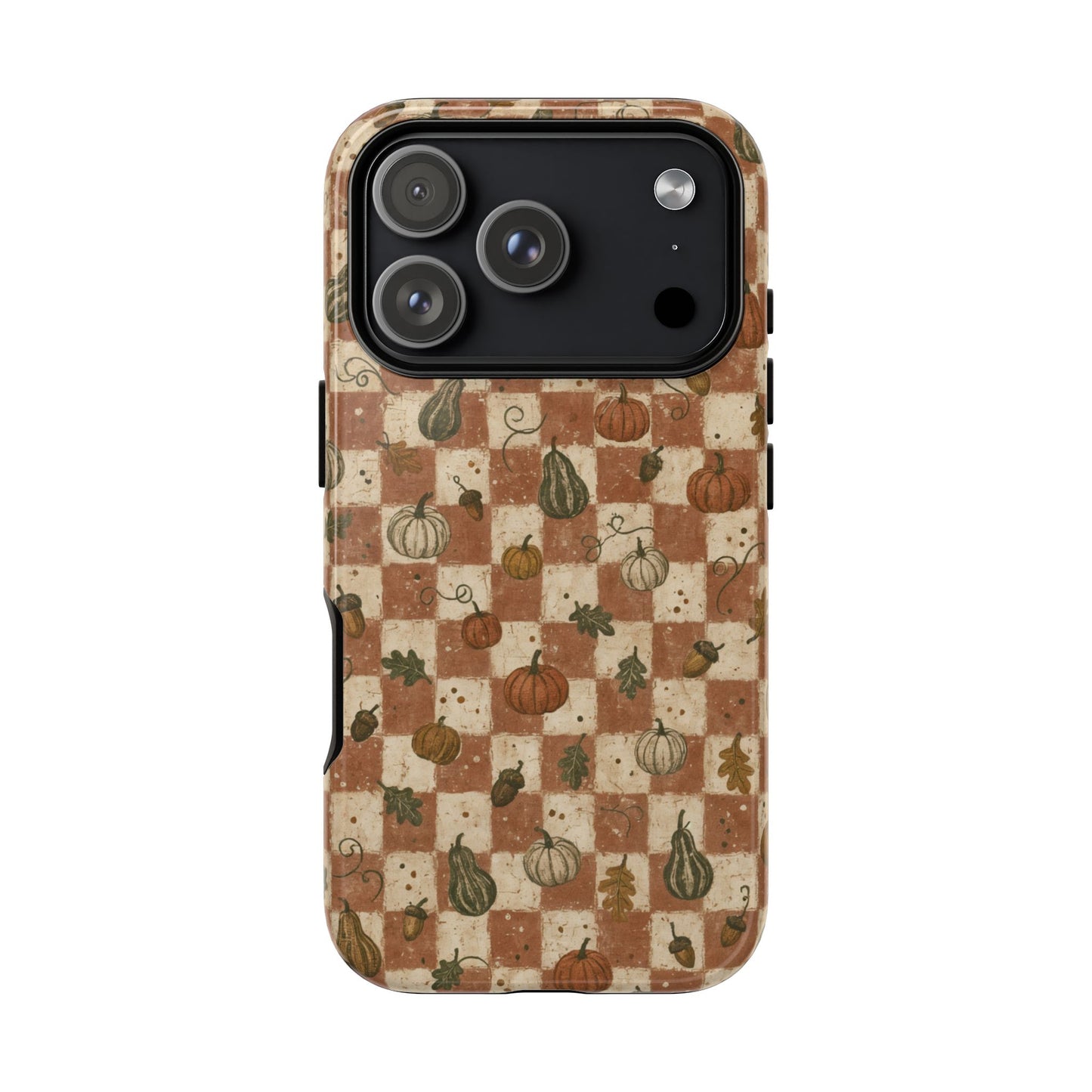 Pumpkin Checker Tough Case