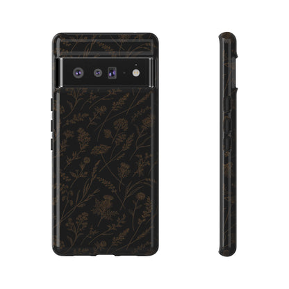 Gold Wildflowers Tough Case