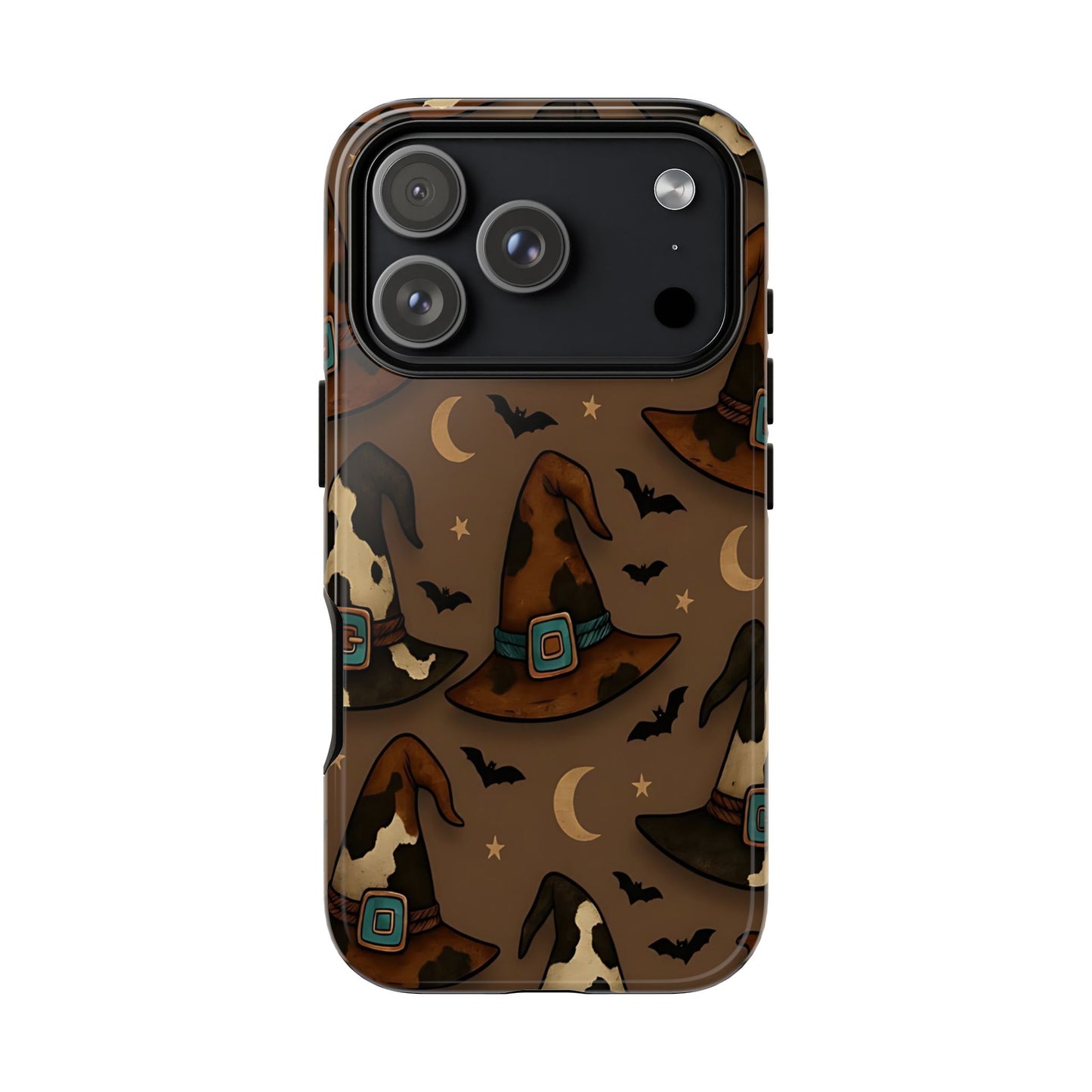 Cowhide Witch Hats Tough Phone Case