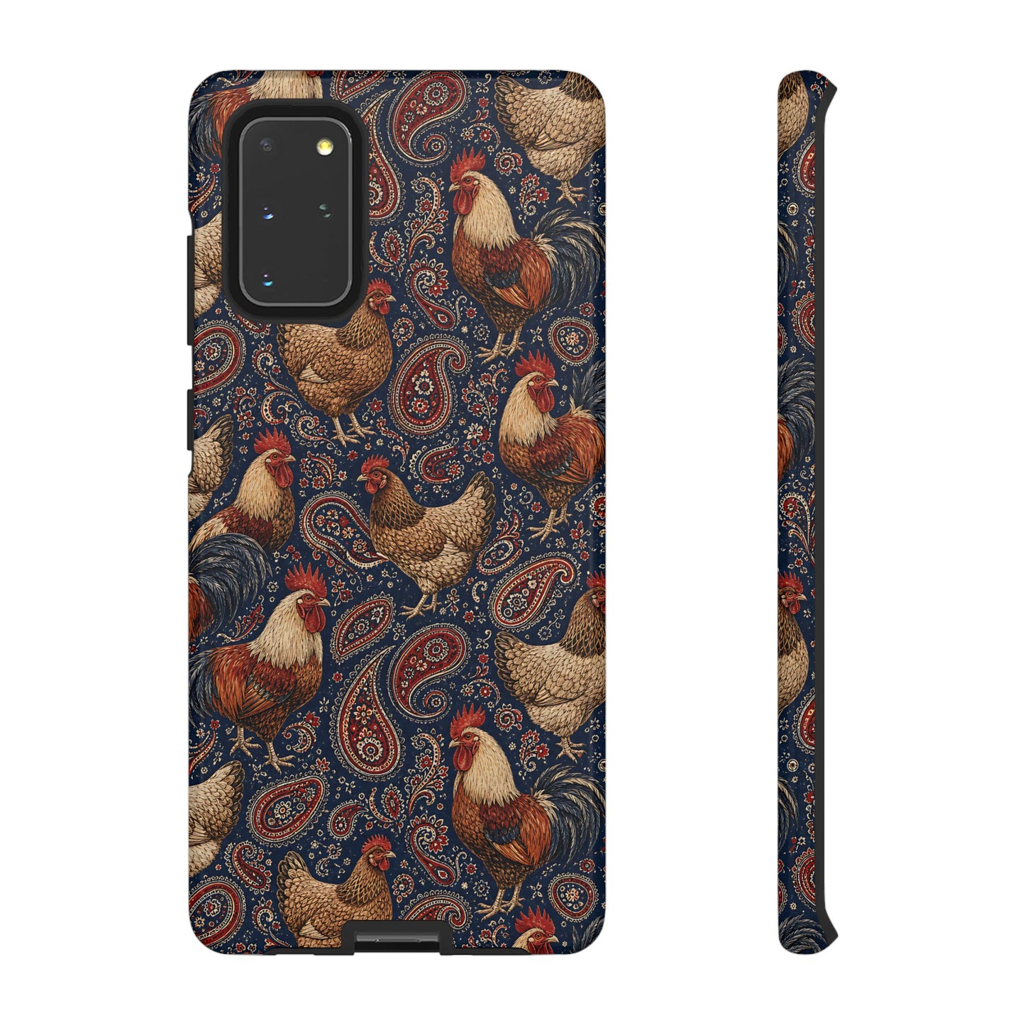Patriotic Paisley Chickens Tough Case