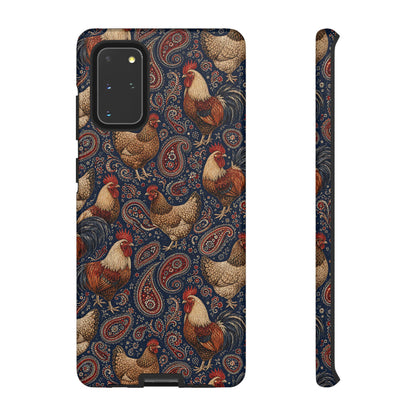 Patriotic Paisley Chickens Tough Case