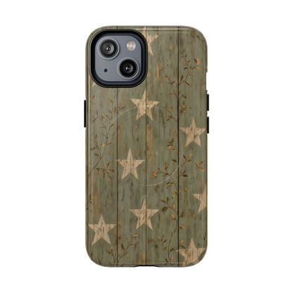 Barn Door Stars Magnetic Case