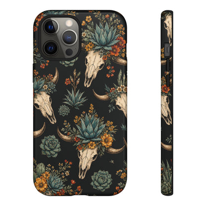 Desert Bloom Skull Tough Case