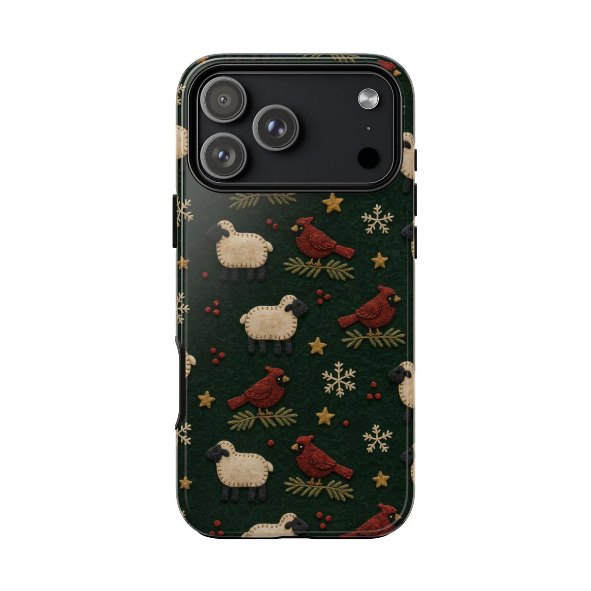 Felt Sheep Cardinals Tough Case