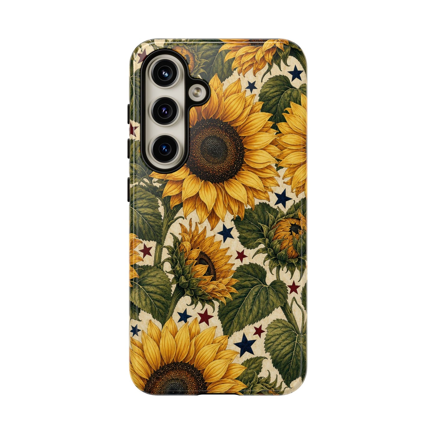 Stars And Sunflowers Tough Case