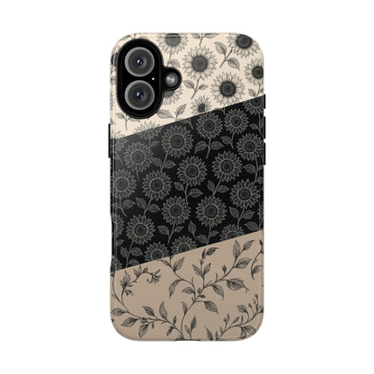 Inked Sunflowers Tough Case