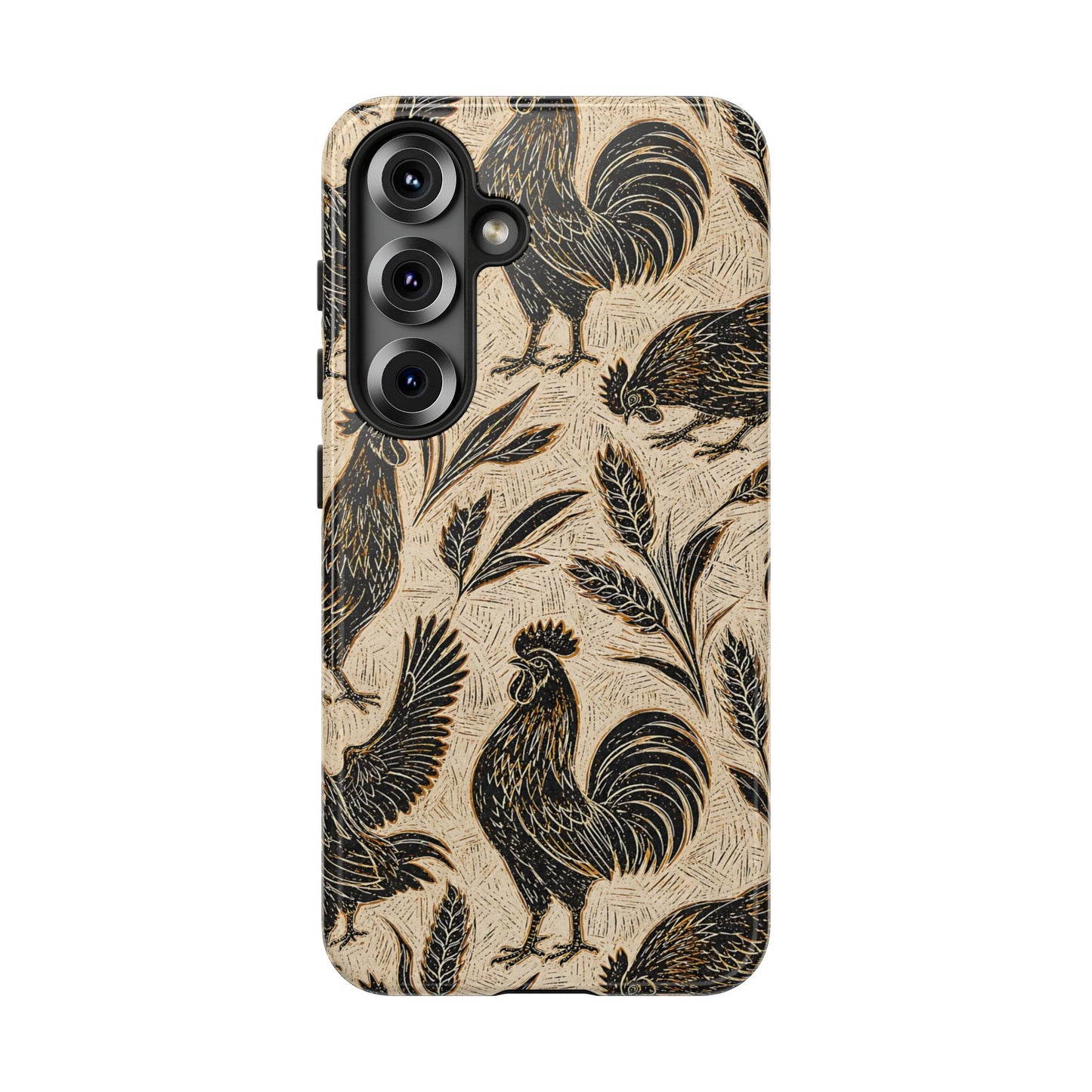 Carved Rooster Tough Case