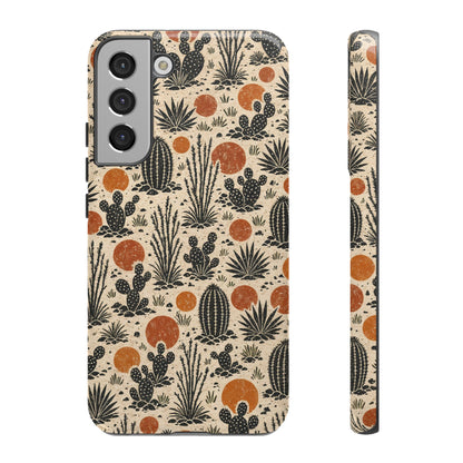 Linocut Desert Tough Case