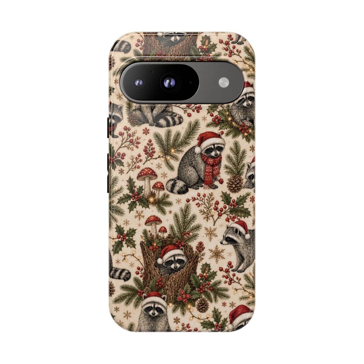 Raccoon Hollow Christmas Tough Case