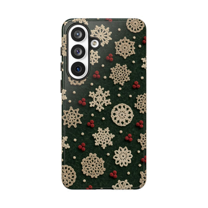 Crochet Snowflakes Tough Case