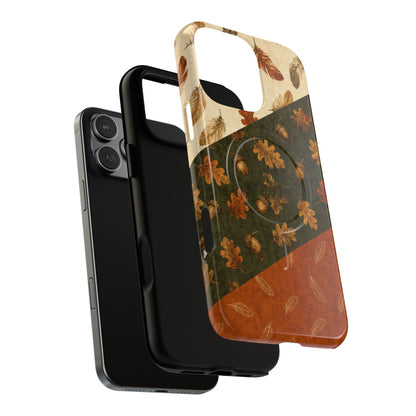 Autumn Feather Swaths Magnetic Case