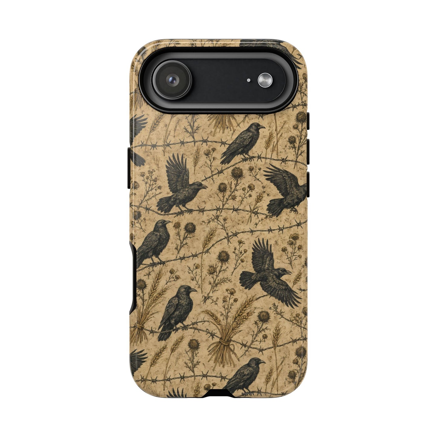 Crow Wheat Barbwire Tough Case
