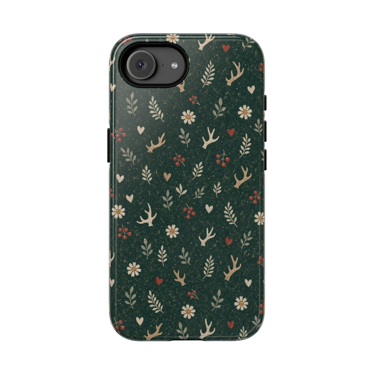Antler Daisies Evergreen Tough Case
