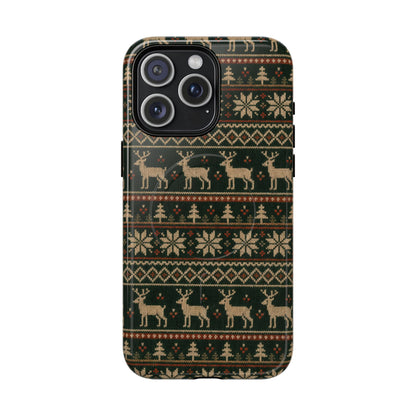 Fair Isle Deer Magnetic Case