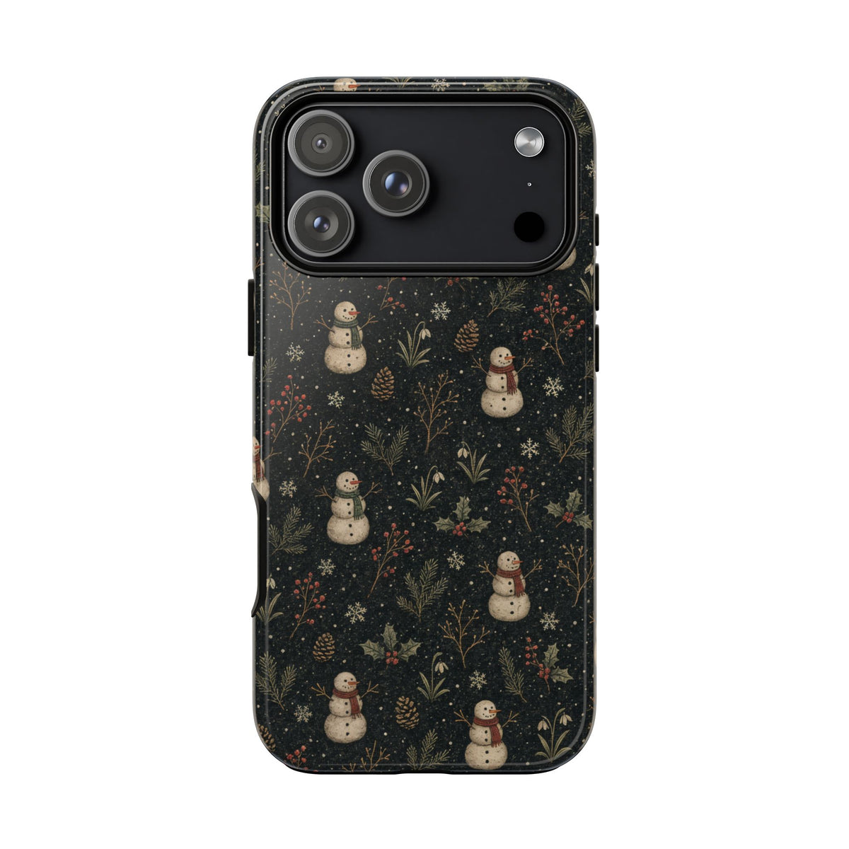 Midnight Snowmen Tough Case