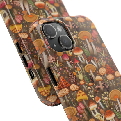 Orange Mushroom Phone Case