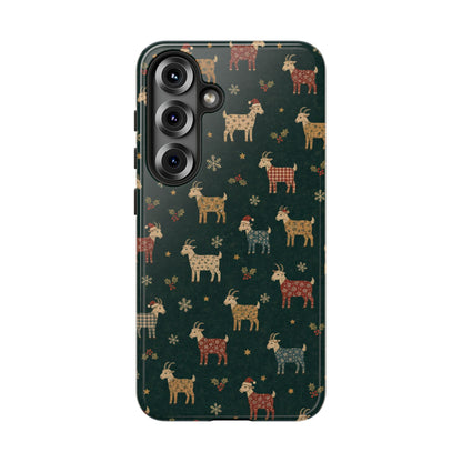 Yuletide Goats Tough Case