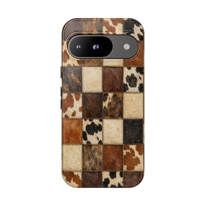 Cowhide Quilt Tough Case