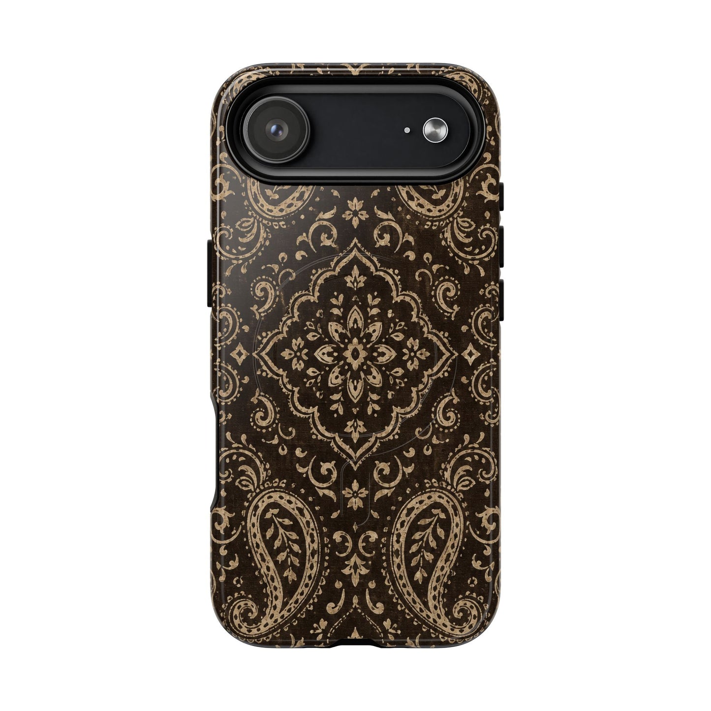 Chocolate Paisley Magnetic Case