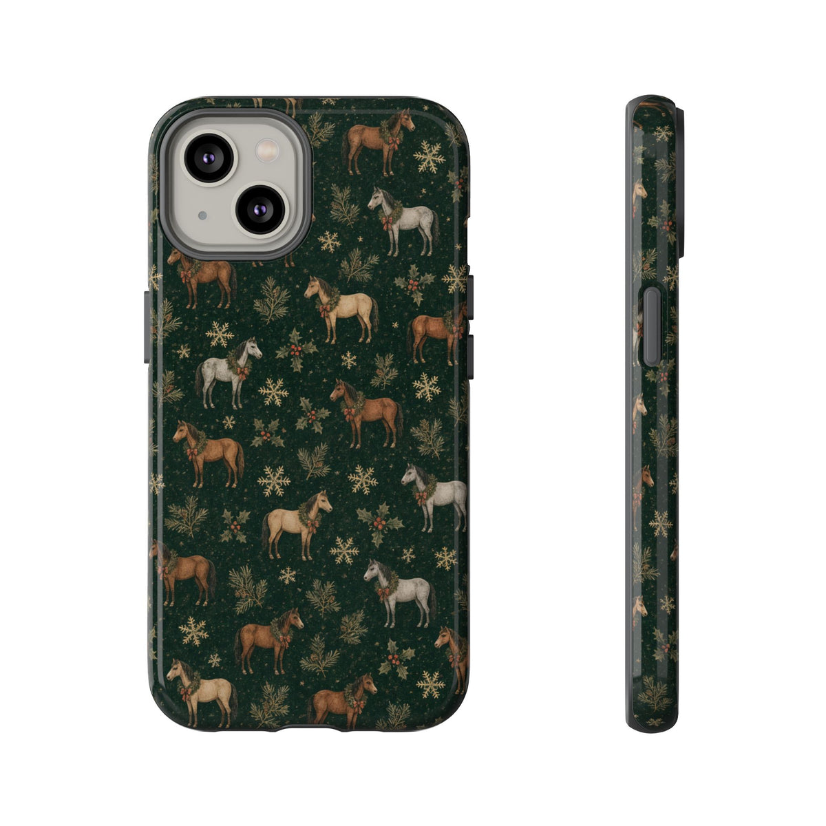 Evergreen Horses Tough Case
