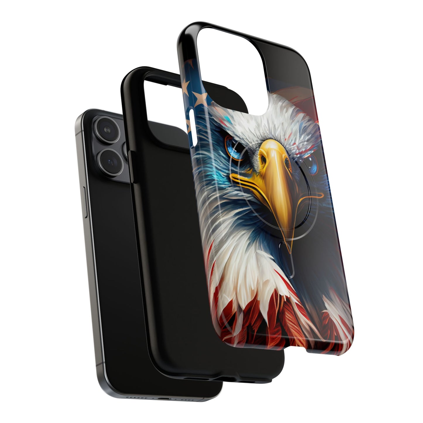 Patriotic Eagle Magnetic Case