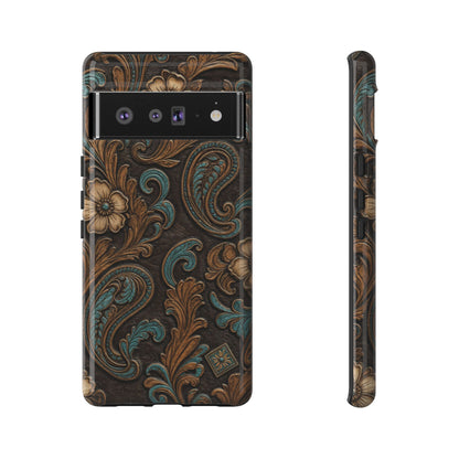 Tooled Paisley Tough Case